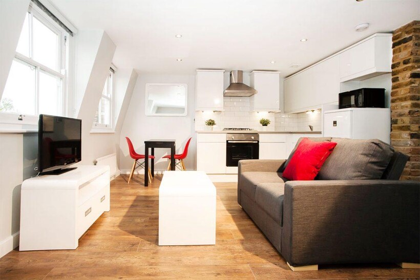 Hammersmith Grove, London W6 1 bed serviced apartment to rent - £2,550 pcm (£588 pw)