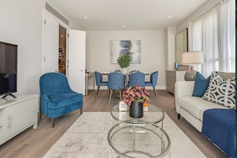 Canary Wharf W14 2 bed apartment to rent - £4,117 pcm (£950 pw)