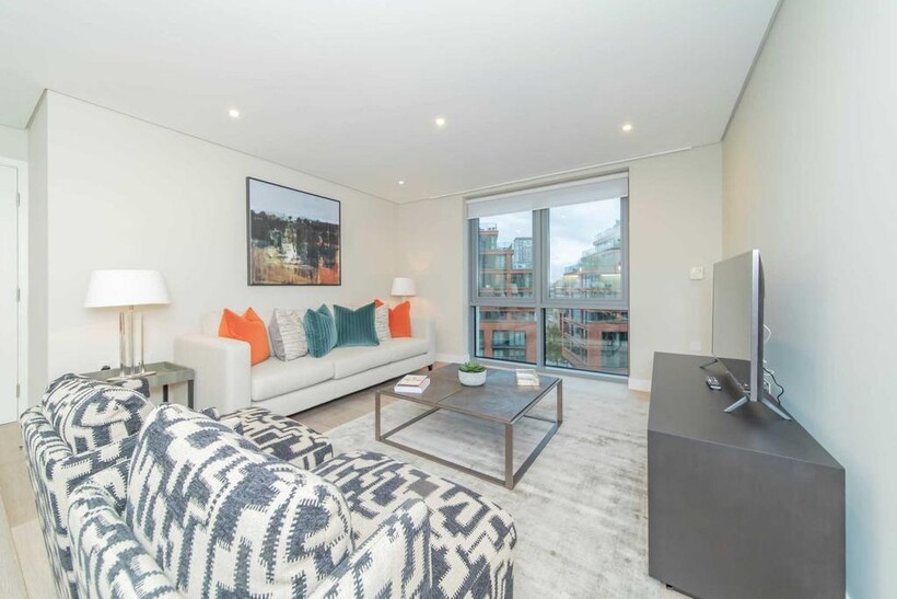 Merchant Square East, London W2 3 bed flat to rent - £6,716 pcm (£1,550 pw)