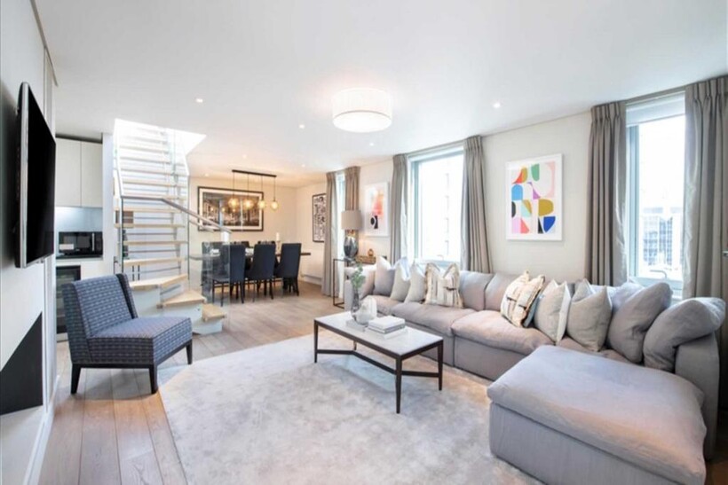 Merchant Square, London W2 4 bed flat to rent - £11,483 pcm (£2,650 pw)