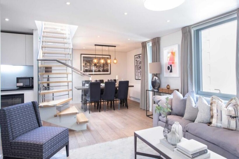 Merchant Square, London W2 4 bed flat to rent - £11,483 pcm (£2,650 pw)