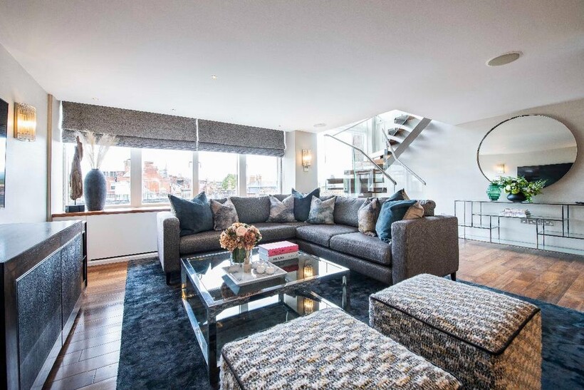 11-13 Young Street, London W8 3 bed apartment to rent - £28,167 pcm (£6,500 pw)