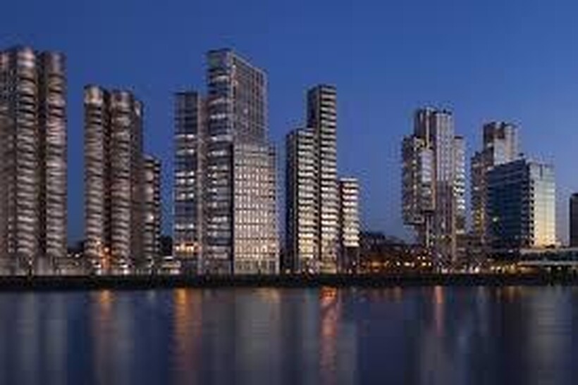 Albert Embankment, London SE1 3 bed apartment to rent - £4,767 pcm (£1,100 pw)