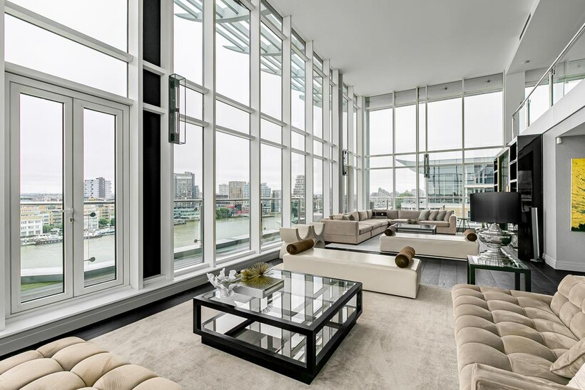 Waterside Tower, London SW6 4 bed penthouse to rent - £26,000 pcm (£6,000 pw)