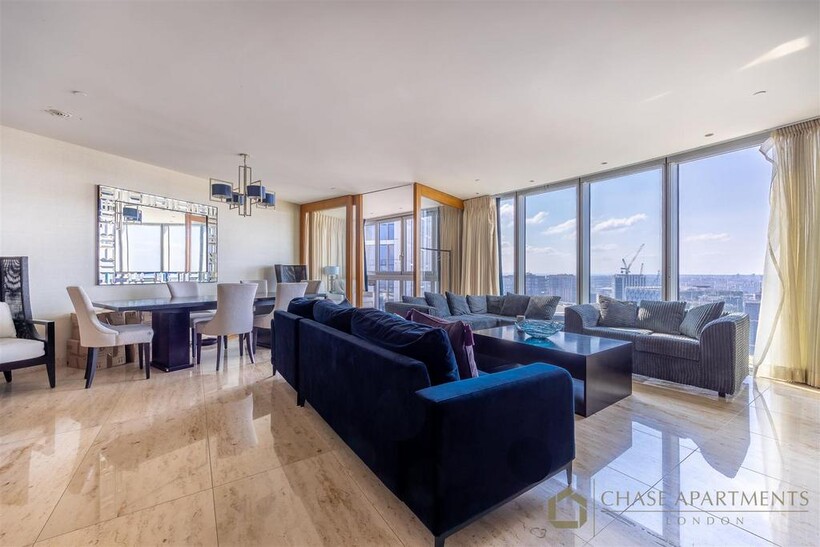 St. George Wharf, London SW8 2 bed apartment to rent - £6,200 pcm (£1,431 pw)