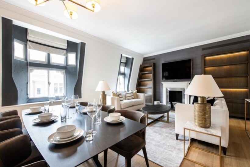 65 Duke Street, London 3 bed penthouse to rent - £19,933 pcm (£4,600 pw)