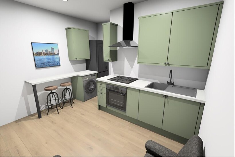 Denman Street, Nottingham NG7 2 bed flat to rent - £1,083 pcm (£250 pw)
