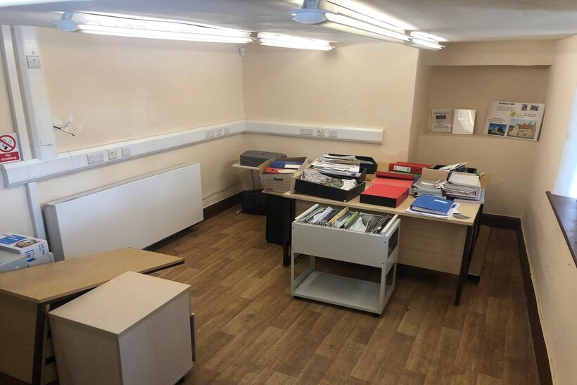 Reception area on the ground floor