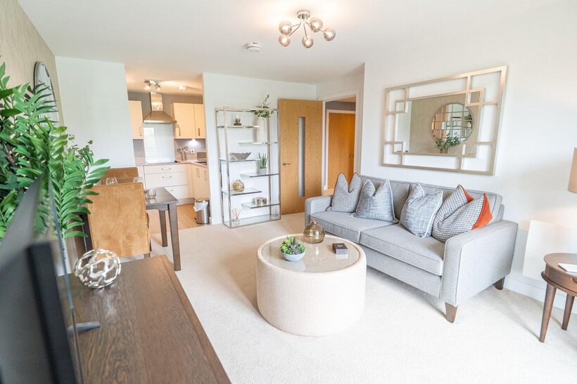 Show home living room