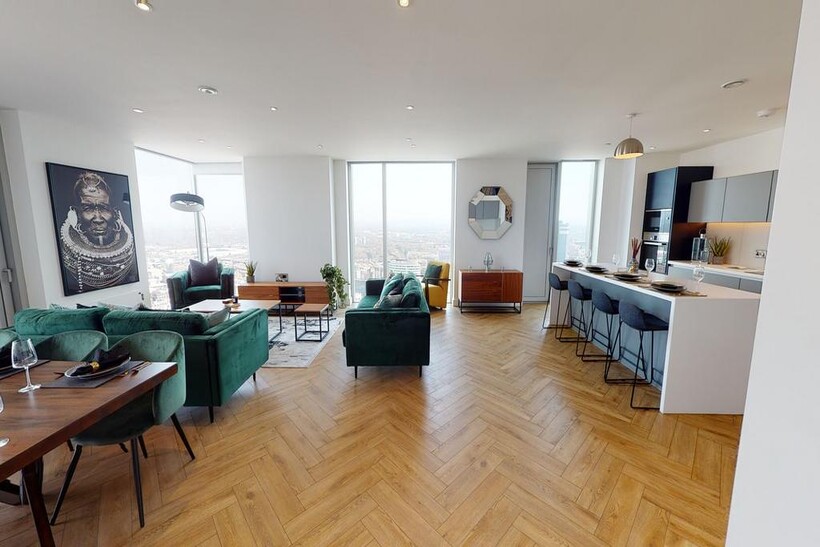 Plot 42nd floor, Penthouse at... 3 bed penthouse to rent - £4,250 pcm (£981 pw)