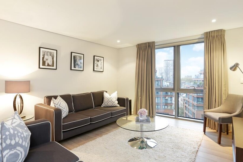 Merchant Square East, London W2 3 bed flat to rent - £7,345 pcm (£1,695 pw)