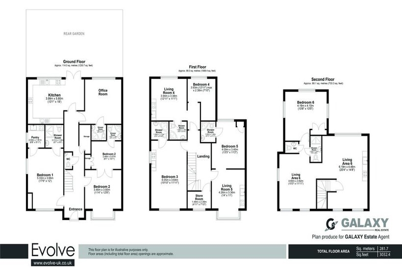 Langley Road, Slough, Berkshire, SL38BS 7 bed detached house to rent - £7,995 pcm (£1,845 pw)