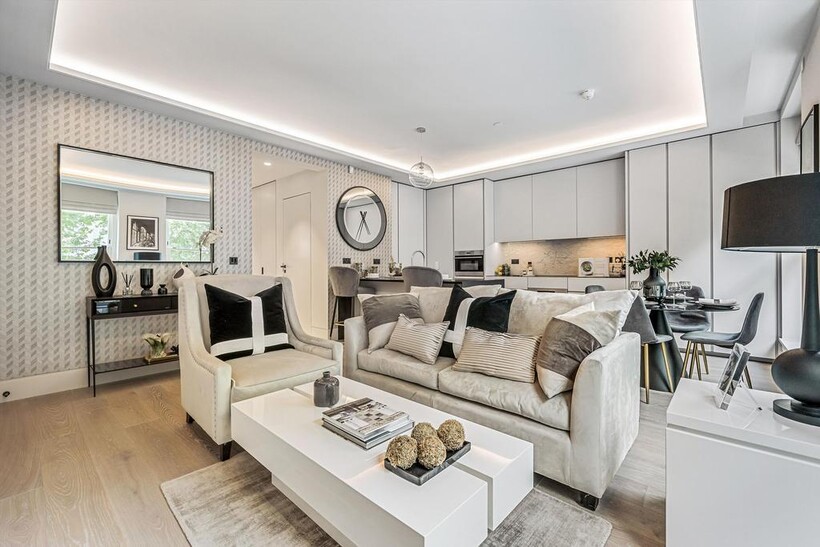 Beaufort Gardens, London, SW3 2 bed flat to rent - £8,450 pcm (£1,950 pw)