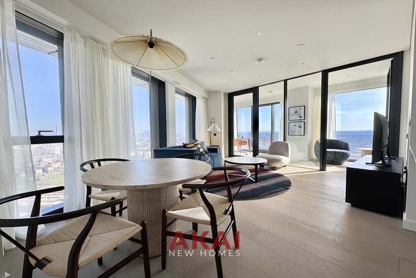 Nine Elms Lane, London SW8 2 bed flat to rent - £9,707 pcm (£2,240 pw)