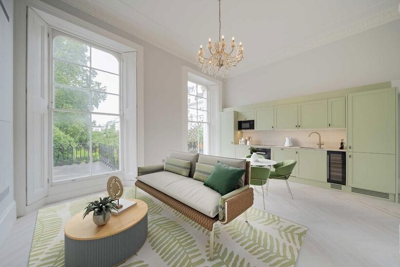 Leinster Square, London W2 2 bed flat to rent - £6,197 pcm (£1,430 pw)