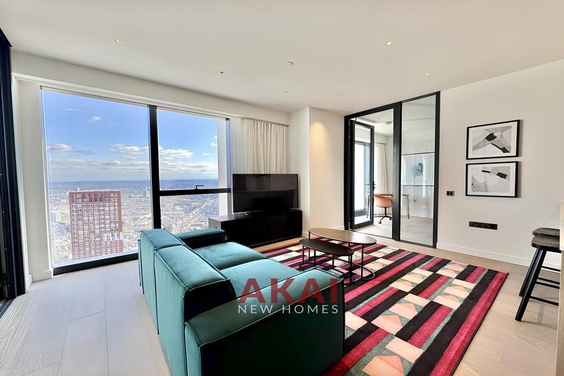 Nine Elms Lane, London SW8 2 bed flat to rent - £10,205 pcm (£2,355 pw)