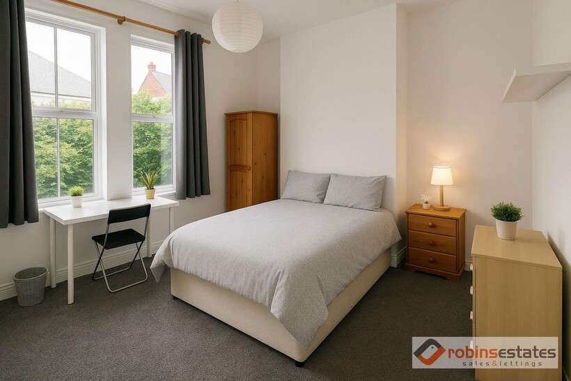 Burns Street, Nottingham, NG7 4DS 6 bed flat to rent - £3,094 pcm (£714 pw)