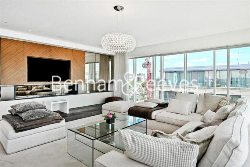 Faulkner House, Fulham Reach W6 3 bed apartment to rent - £25,000 pcm (£5,769 pw)