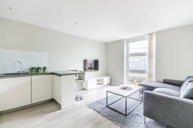 Chelsea Bridge Wharf, Battersea Park... 1 bed flat to rent - £2,166 pcm (£500 pw)