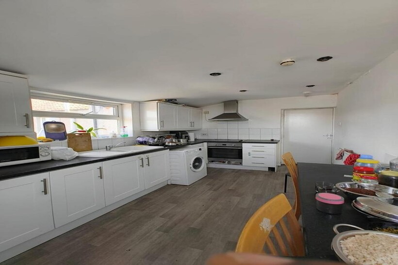 Bright and functional kitchen featuring ample c...