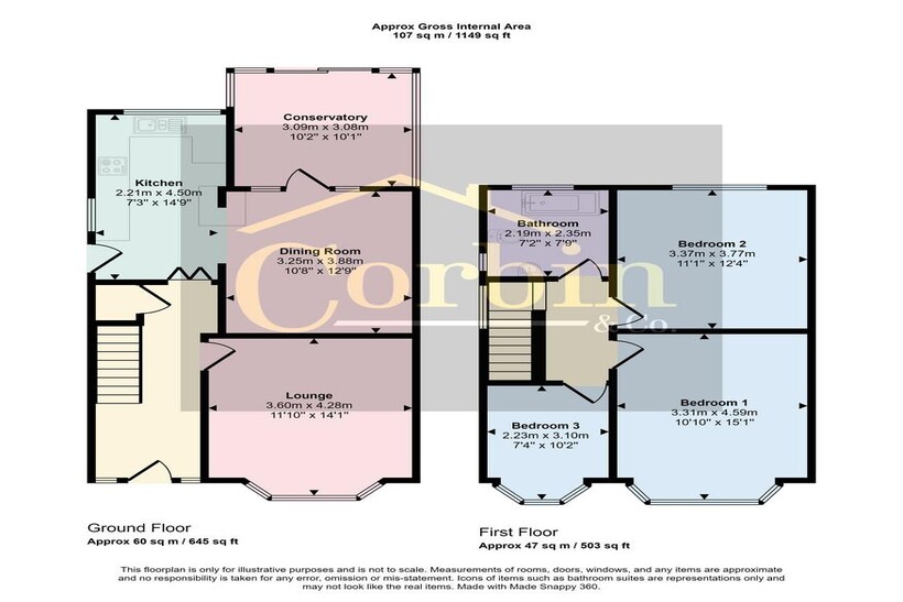 Priory View Road, Bournemouth, BH9 3 3 bed detached house to rent - £1,825 pcm (£421 pw)