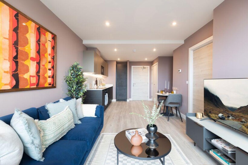 1 bed - 50 Holland Street, Glasgow 1 bed flat to rent - £1,420 pcm (£328 pw)