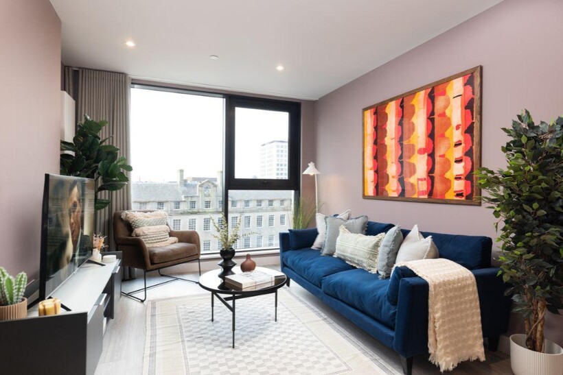 1 bed - 50 Holland Street, Glasgow 1 bed flat to rent - £1,420 pcm (£328 pw)
