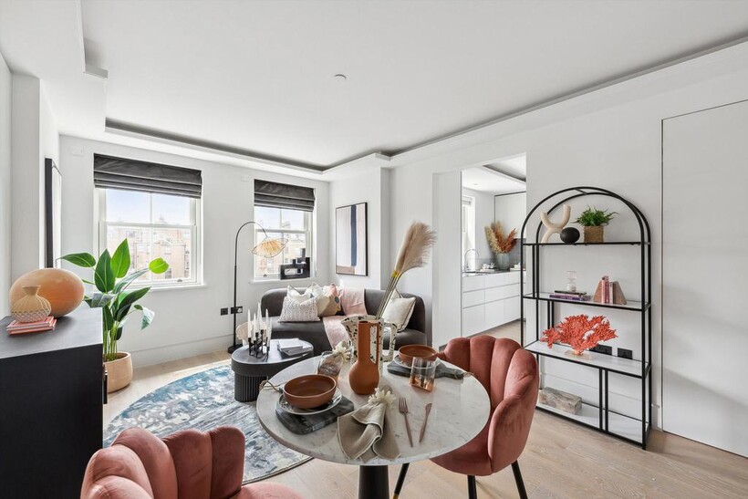 Beaufort Gardens, London, SW3 1 bed flat to rent - £4,658 pcm (£1,075 pw)