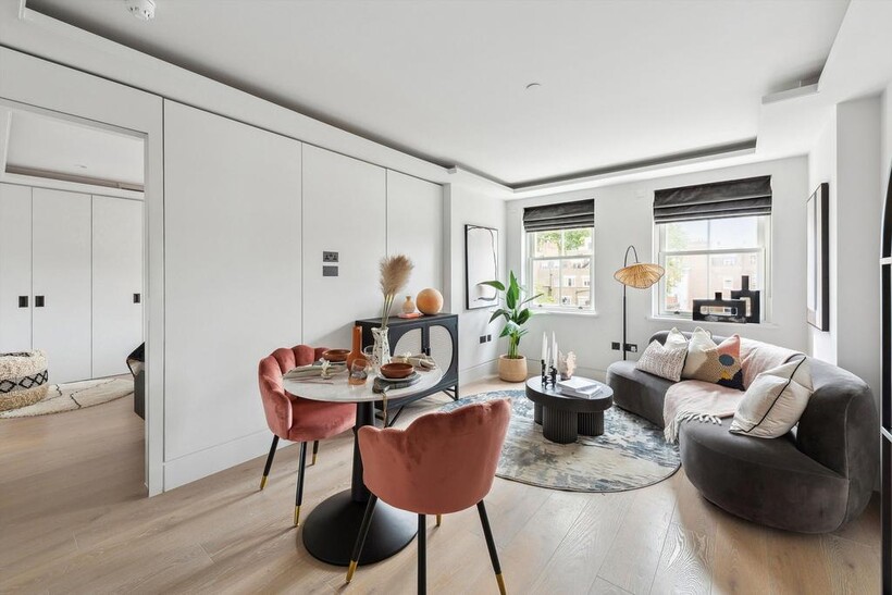 Beaufort Gardens, London, SW3 1 bed flat to rent - £4,658 pcm (£1,075 pw)