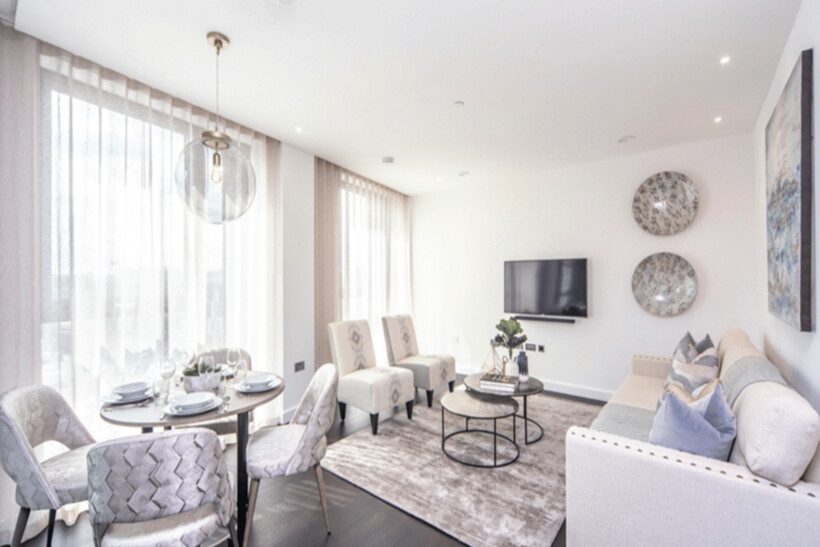 Ponton Road, The Residence, London, SW11 2 bed apartment to rent - £4,767 pcm (£1,100 pw)