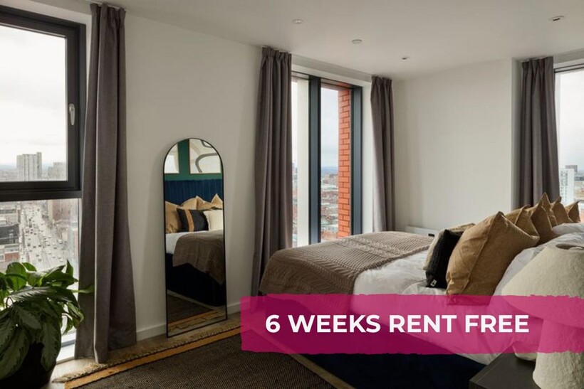 Swan Street House, Manchester, M4 3 bed apartment to rent - £2,520 pcm (£582 pw)