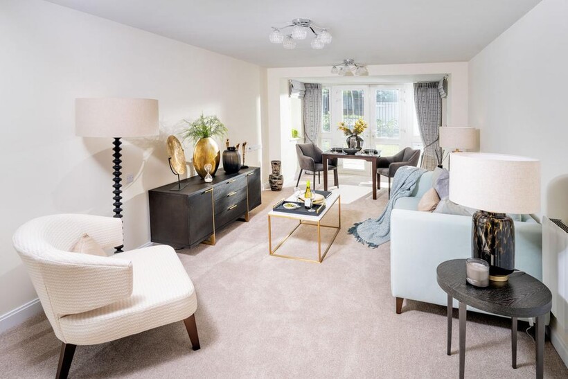 Apartment 8 Living area