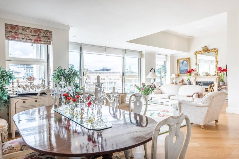 Chelsea Harbour, Chelsea, London, SW10 3 bed flat to rent - £8,667 pcm (£2,000 pw)