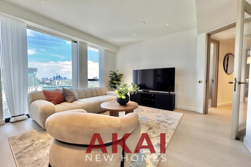 Nine Elms Lane, London SW8 2 bed flat to rent - £6,782 pcm (£1,565 pw)