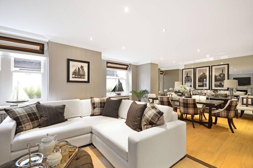 Drayton Gardens, South Kensington... 4 bed flat to rent - £5,850 pcm (£1,350 pw)