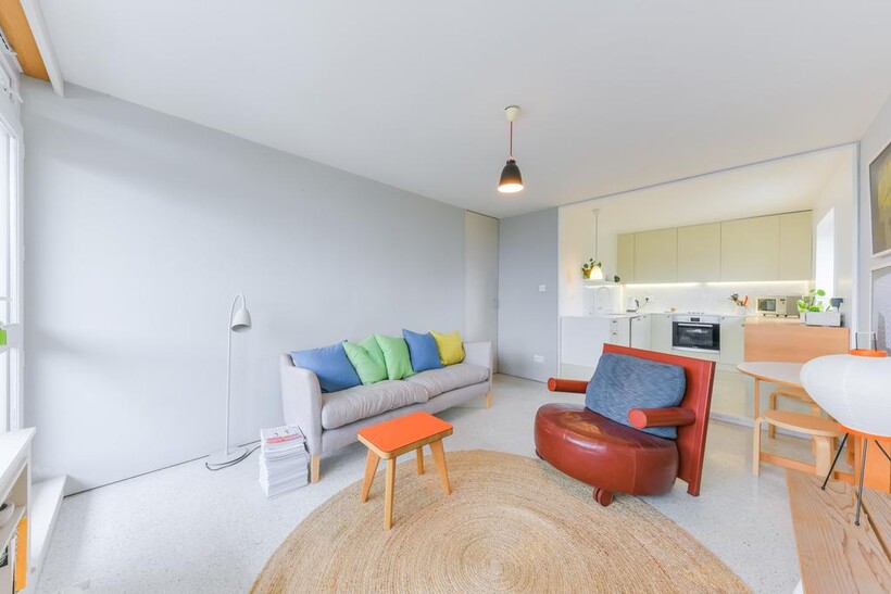 Ethelburga Tower, SW11 2 bed flat to rent - £2,325 pcm (£537 pw)