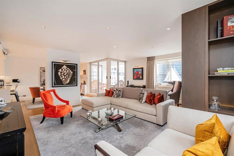 King's Quay, London SW10 3 bed flat to rent - £8,667 pcm (£2,000 pw)