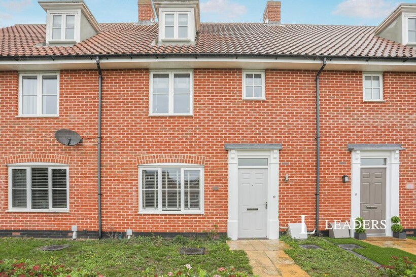 Poppy Way, IP16 3 bed terraced house to rent - £1,550 pcm (£358 pw)