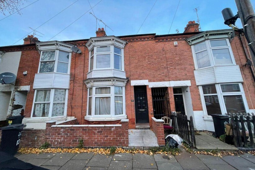 Barclay Street, Leicester 3 bed terraced house to rent - £412 pcm (£95 pw)