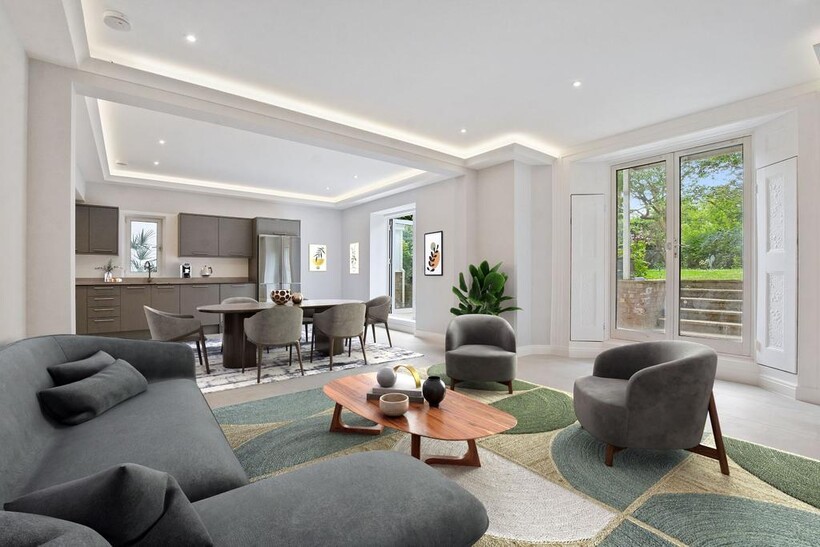 Priory Road NW6 3 bed apartment to rent - £5,460 pcm (£1,260 pw)