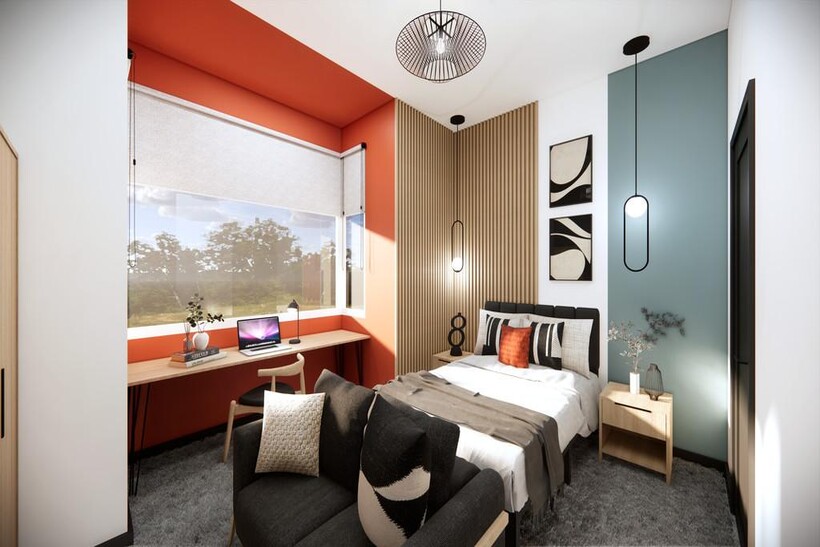 Brunswick Street Bedroom Final