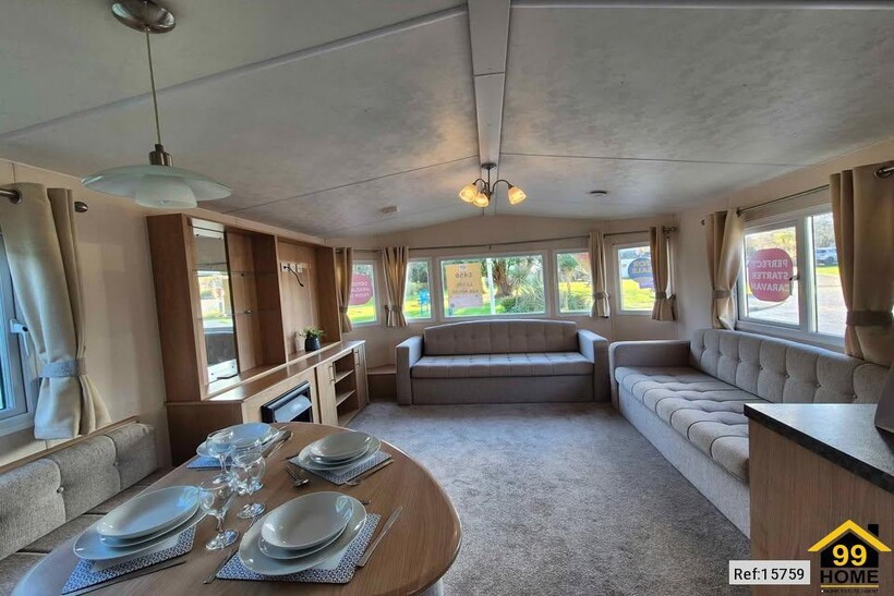 Covesea, West Beach, Lossiemouth... 2 bed mobile home to rent - £445 pcm (£103 pw)