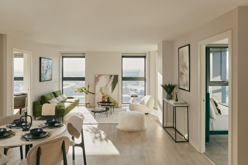 Anderston Quay, Glasgow, G3 3 bed apartment to rent - £2,590 pcm (£598 pw)