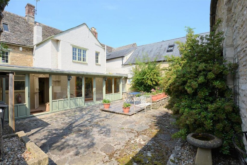 Rear elevation and garden