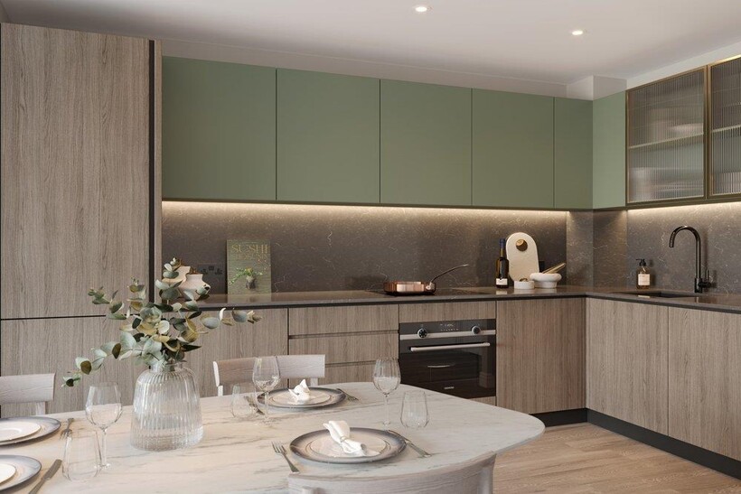 Chelsea Botanica, London, SW6 1 bed flat to rent - £3,098 pcm (£715 pw)