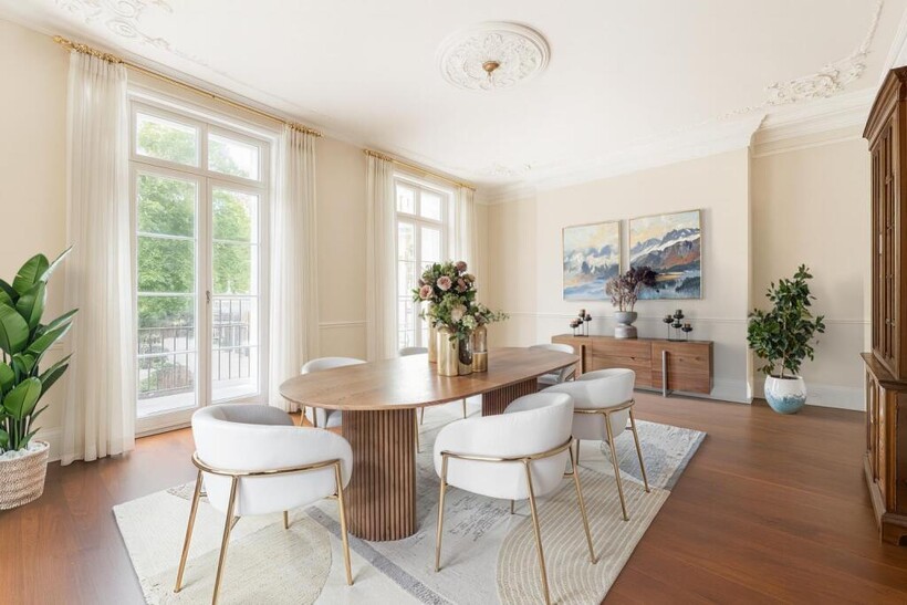 Eaton Square, London SW1W 4 bed flat to rent - £16,250 pcm (£3,750 pw)