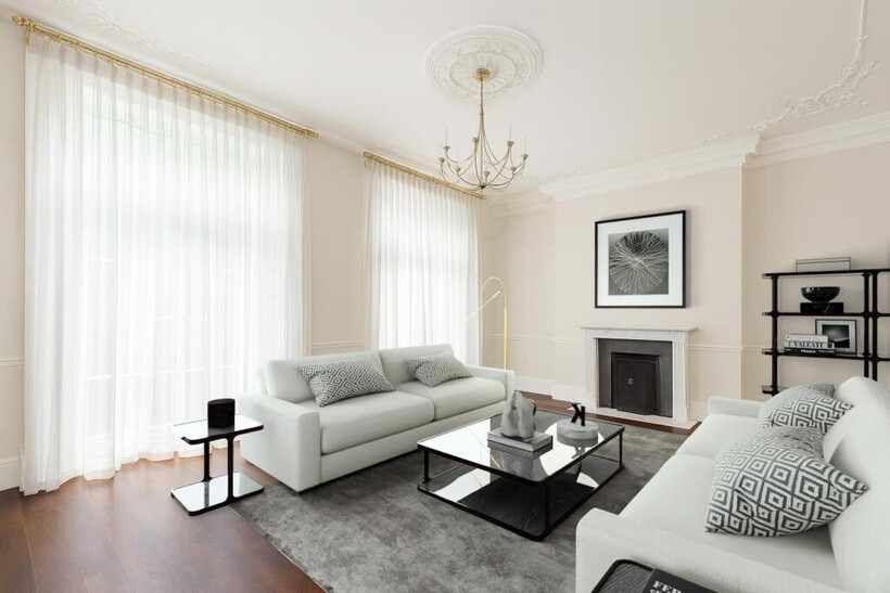 Eaton Square, London SW1W 4 bed flat to rent - £16,250 pcm (£3,750 pw)